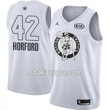 Boston Celtics Al Horford 42 2018 Kaikki tähti Jordan Brand Valkoinen Pelipaidat Swingman - Miesten